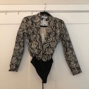 Snakeskin Bodysuit